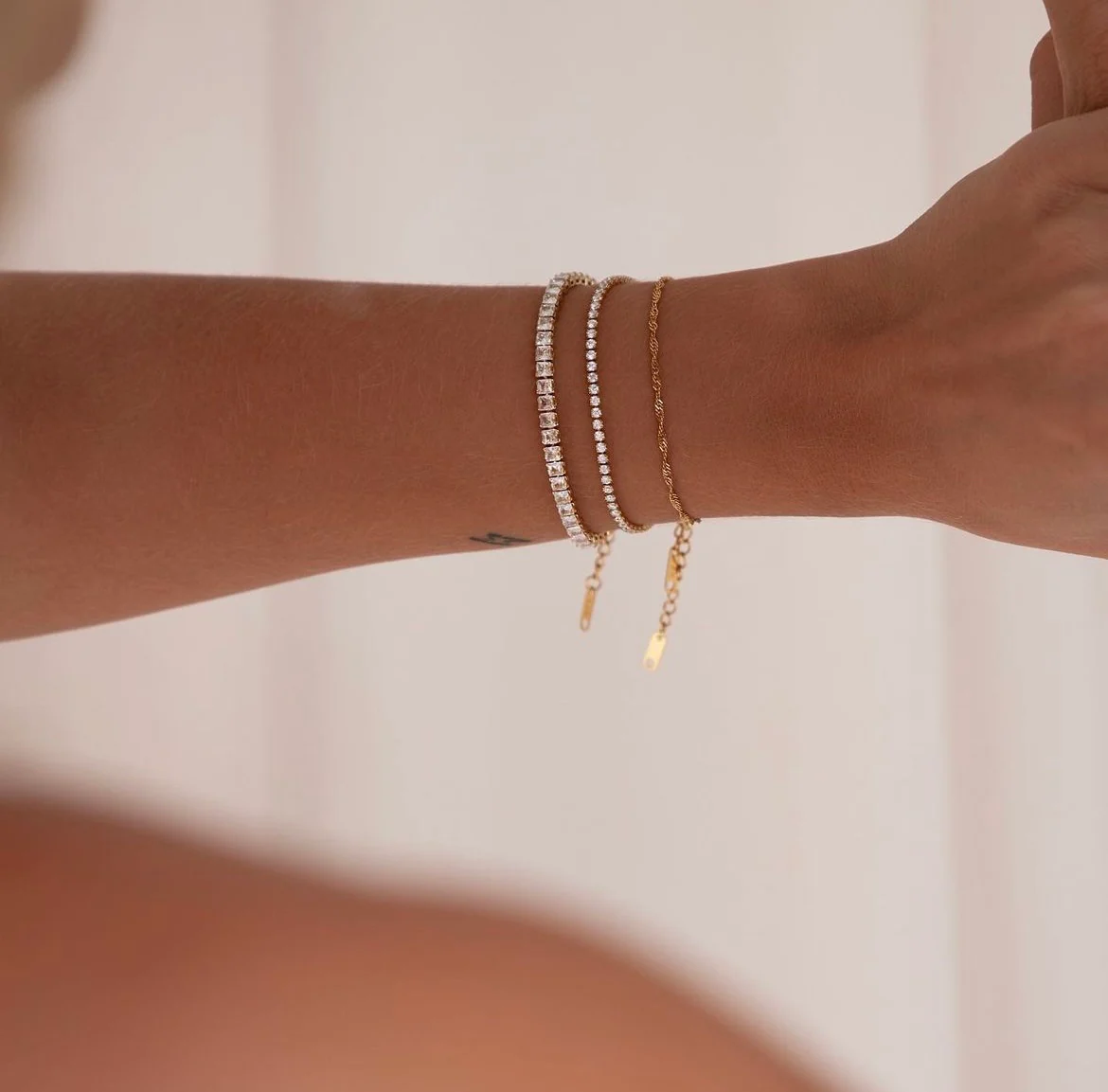 Samantha Tennis Bracelet - Image 4